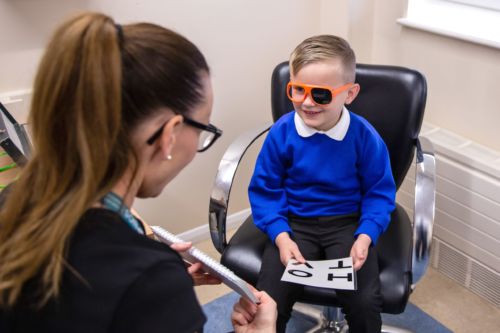 Child vision assessment